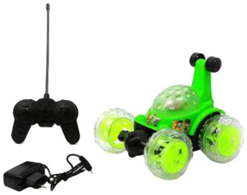 

jk int Kid s Plastic Rechargeable 360 deg Rotating Stunt Car
