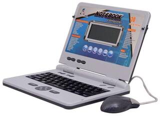 jk int  Toy Laptop Notebook Computer with 30 Activities & Games ( Includes Mouse & Adaptor)