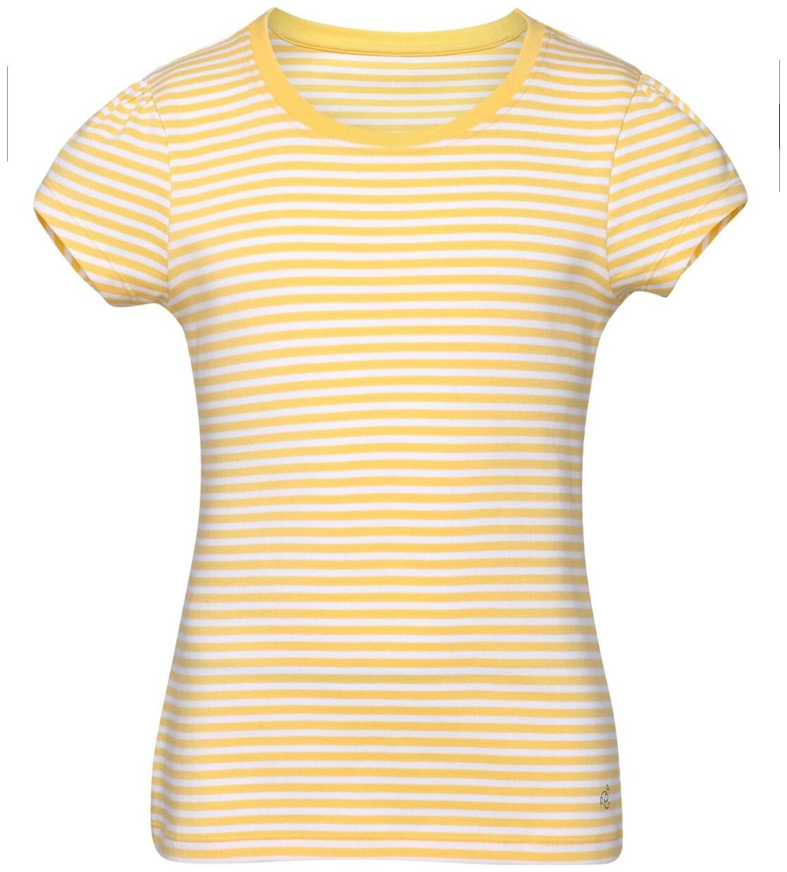 

Jockey Girl Cotton Striped Top T shirt - Yellow