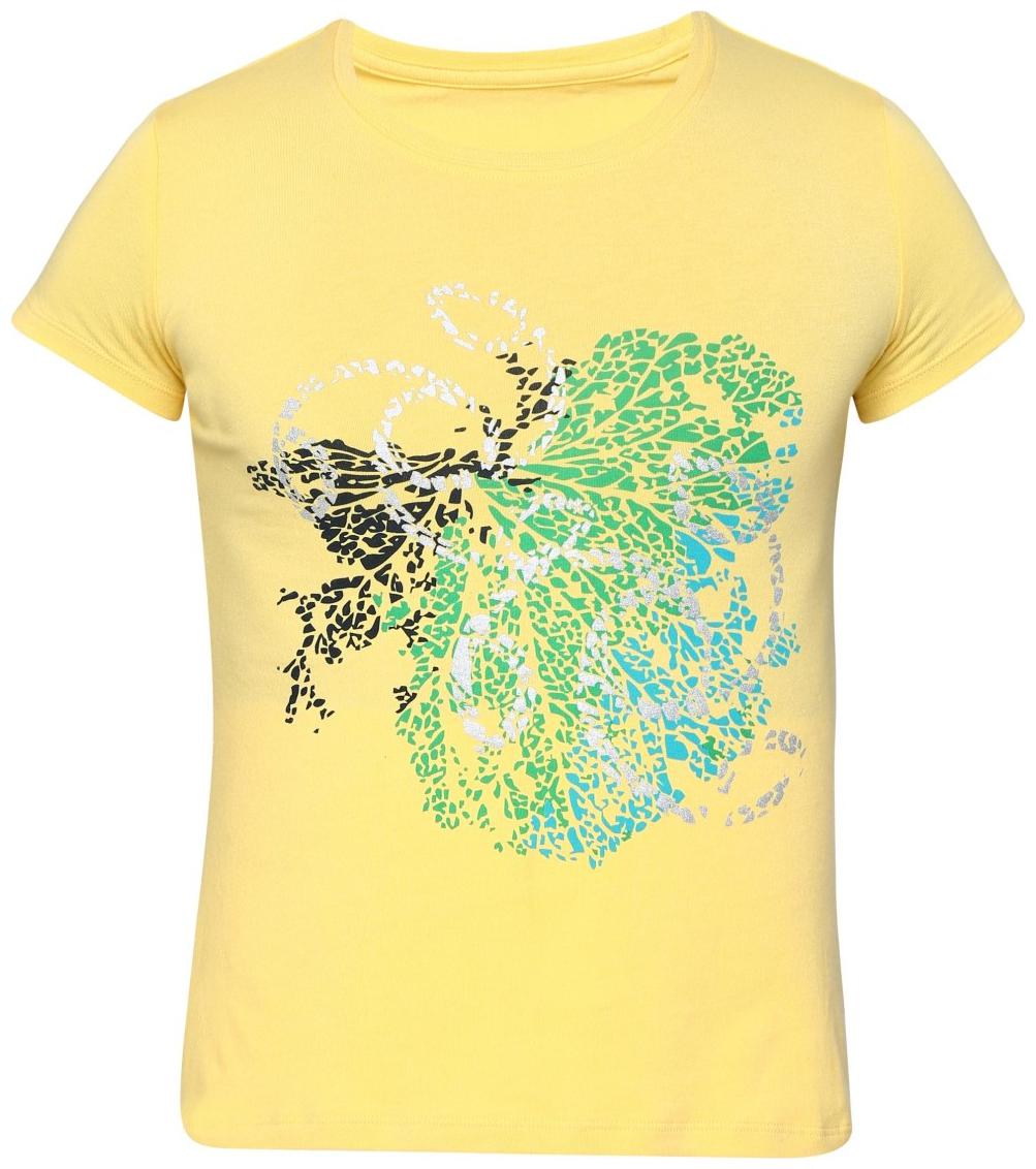 

Jockey Girl Cotton Printed Top T shirt - Yellow
