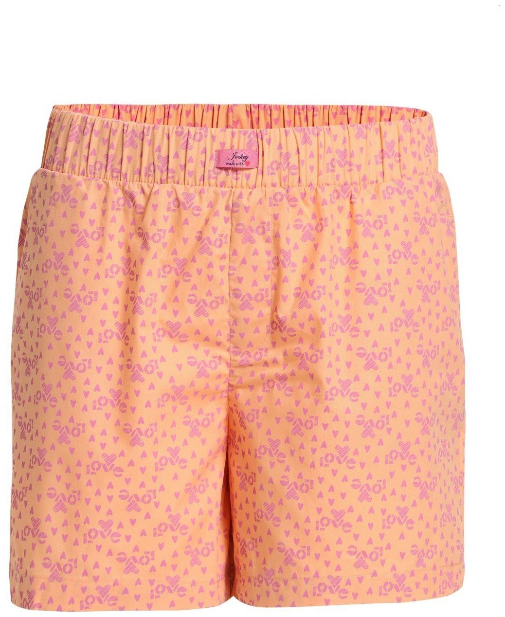 

Jockey Girl Cotton Printed Regular shorts - Orange
