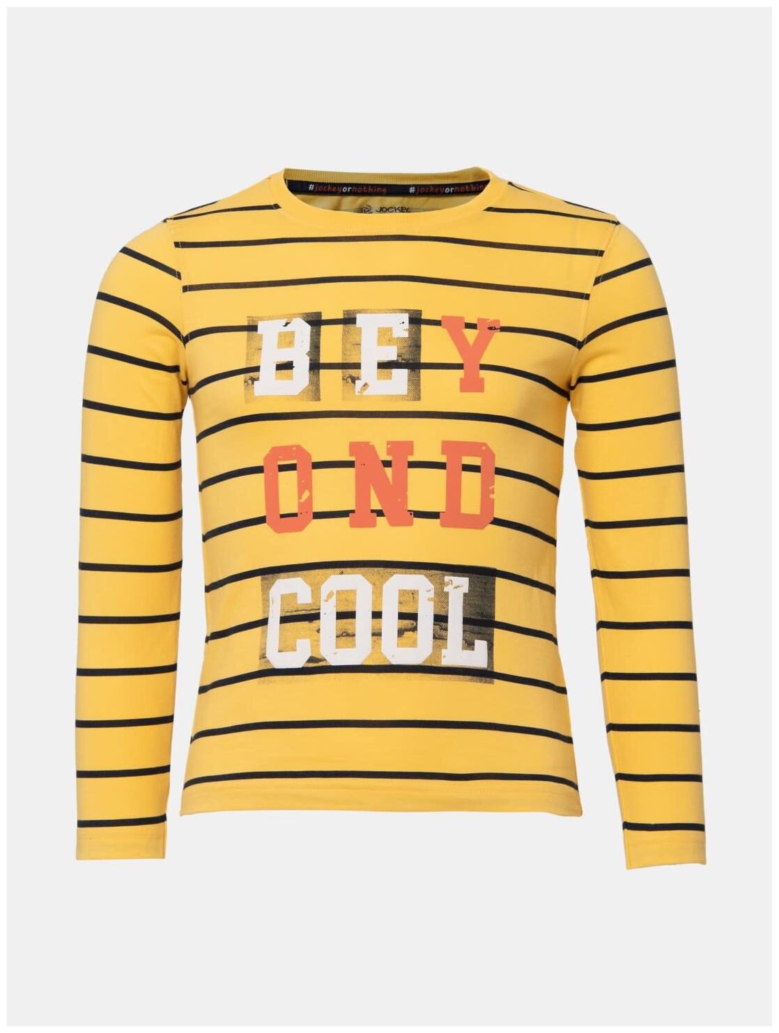 

Jockey Boy Cotton Printed T-shirt - Yellow