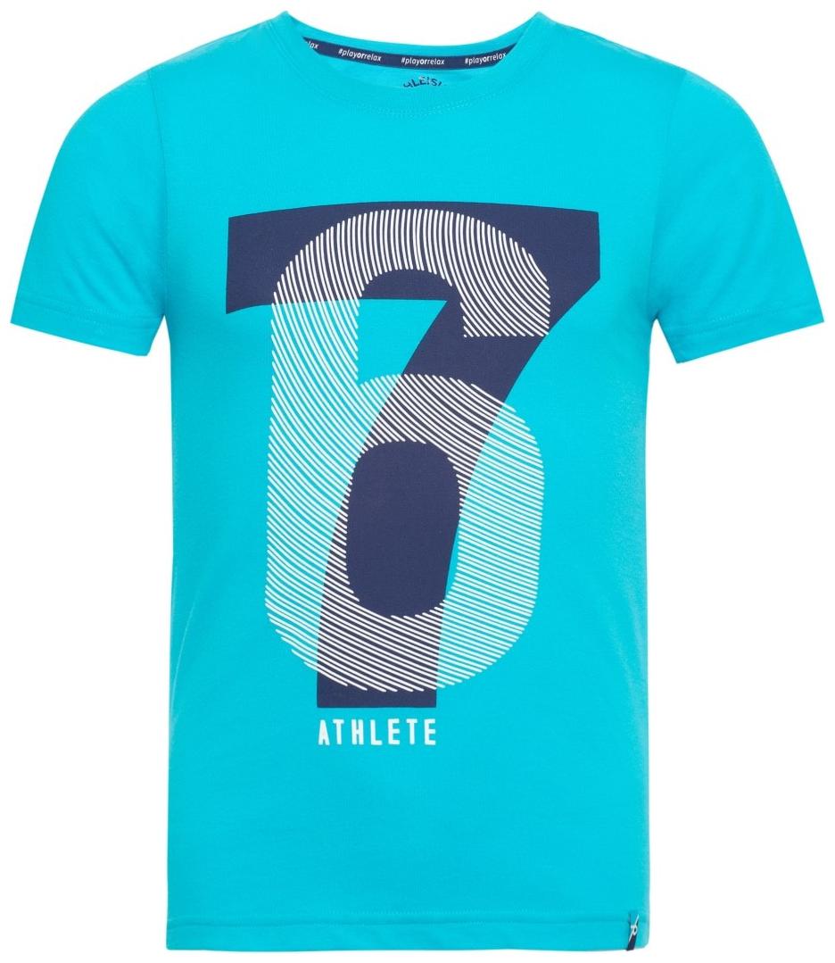 

Jockey Boy Cotton Printed T-shirt - Blue