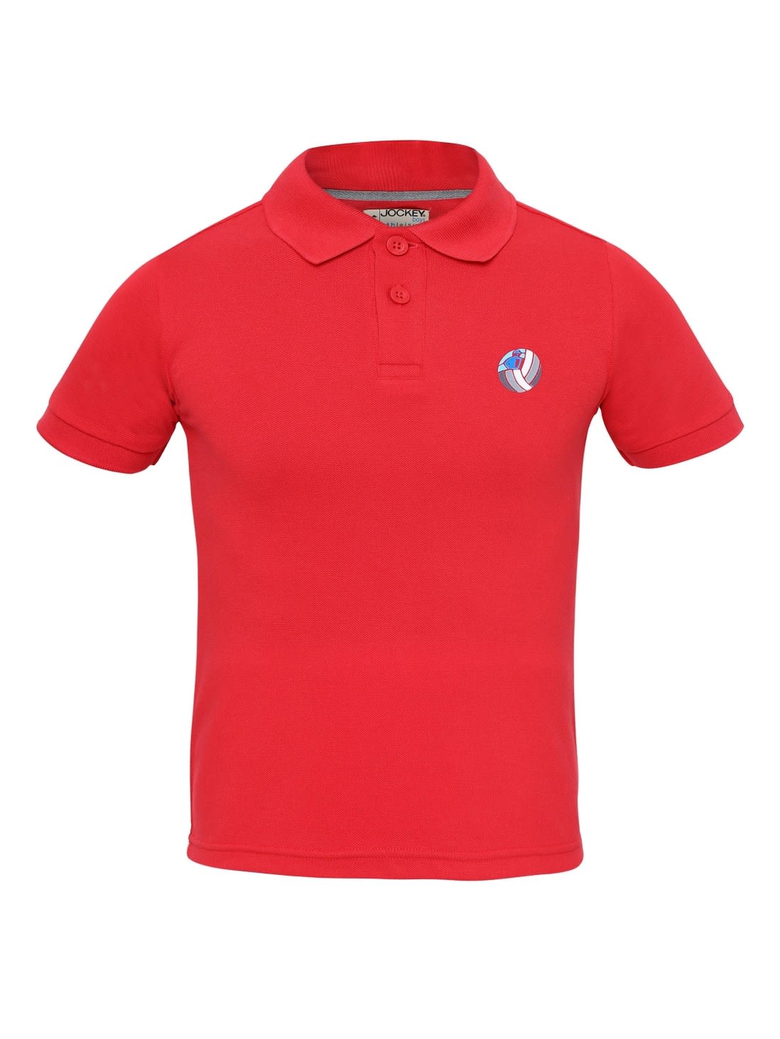 

Jockey Boy Cotton Solid T-shirt - Red