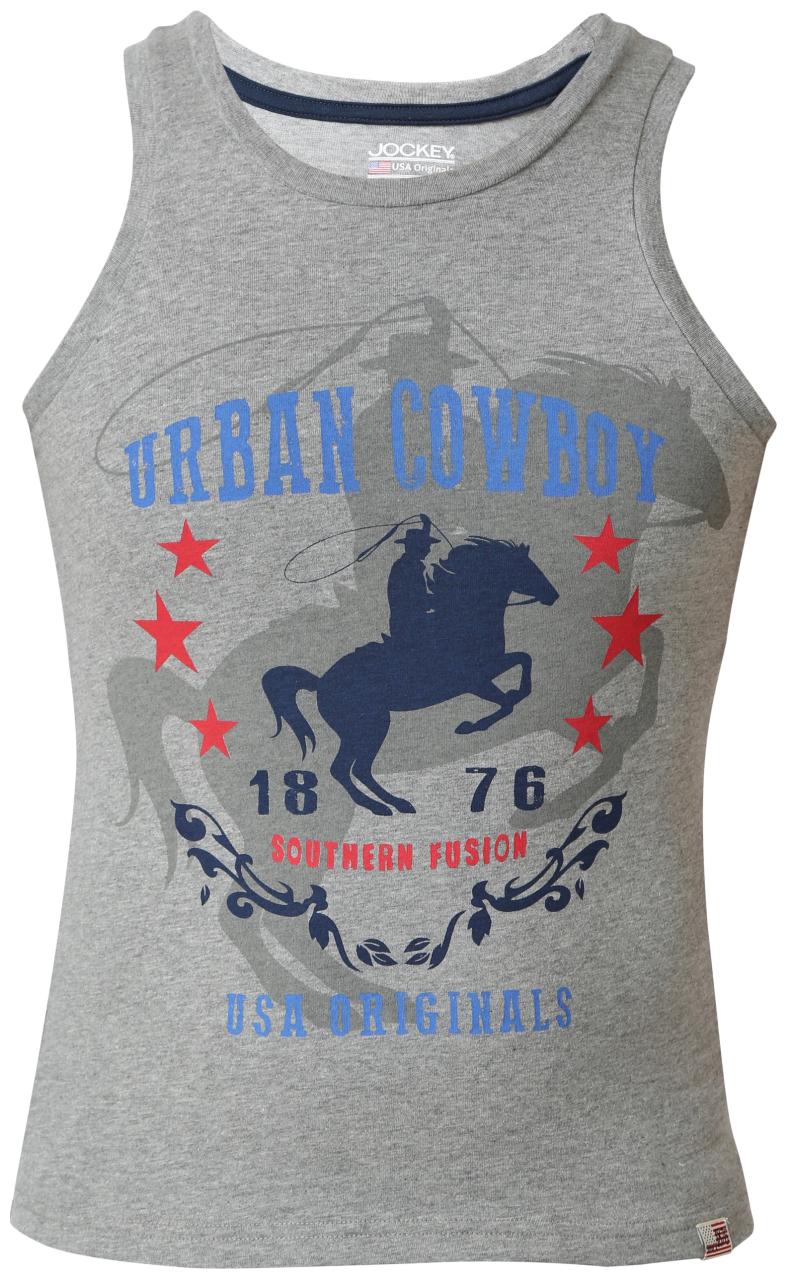 

Jockey Boy Cotton Printed T-shirt - Grey