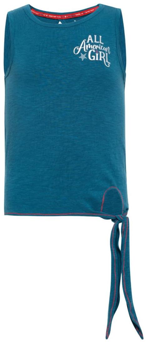 

Jockey Girl Cotton Printed Top - Blue