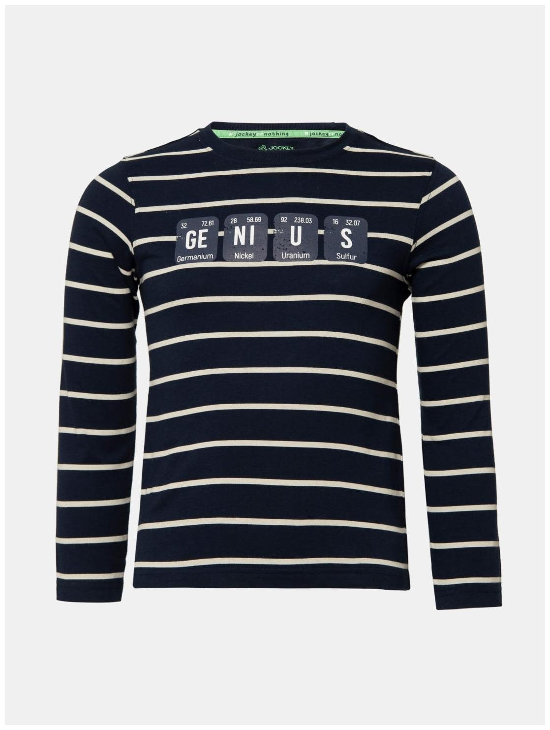 

Jockey Boy Cotton Printed T-shirt - Blue