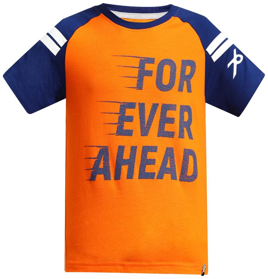 

Jockey Boy Cotton Printed T-shirt - Orange