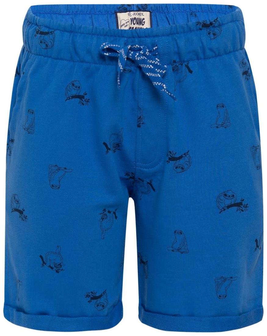 

Jockey Palace Blue Printed Shorts Blue