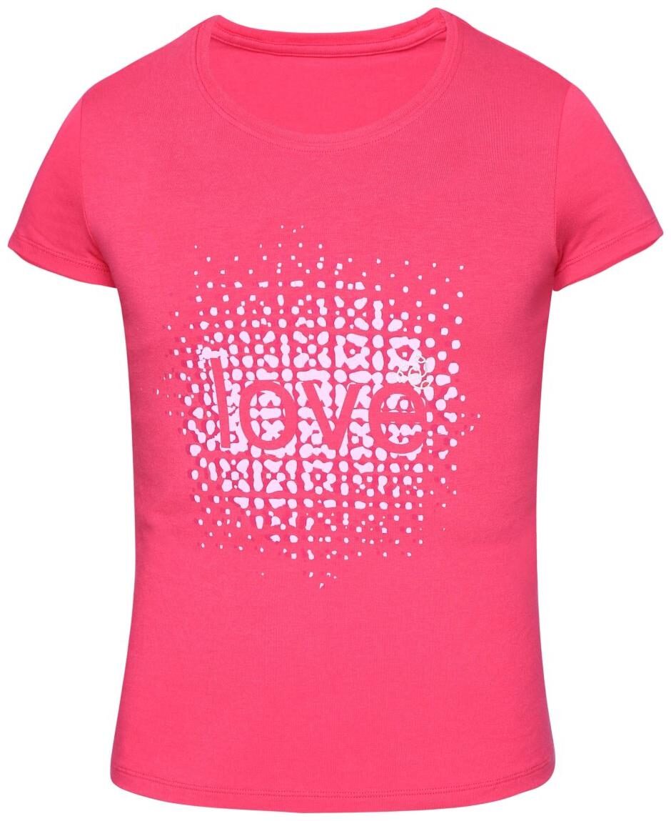 

Jockey Girl Cotton Printed Top T shirt - Pink