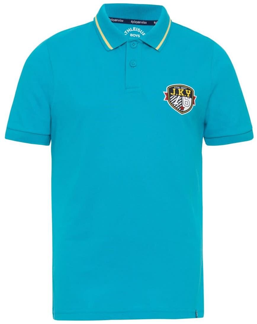 

Jockey Boy Cotton Solid T-shirt - Blue