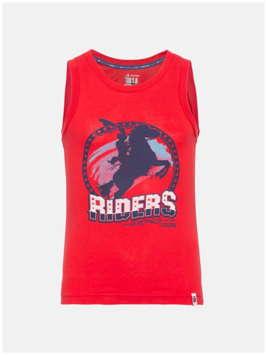 

Jockey Boy Cotton Solid T-shirt - Red