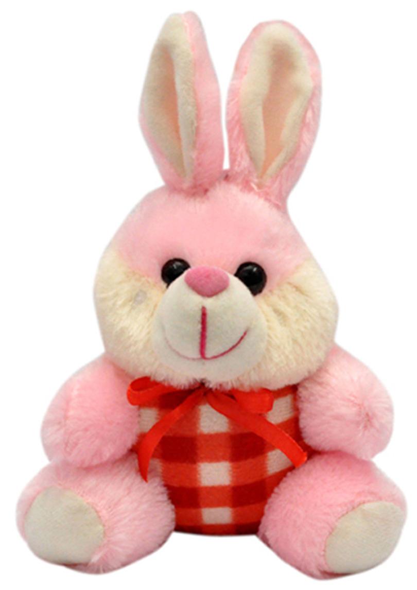 joey toys pink and red rabbit - 15.24 cm (6 inch)