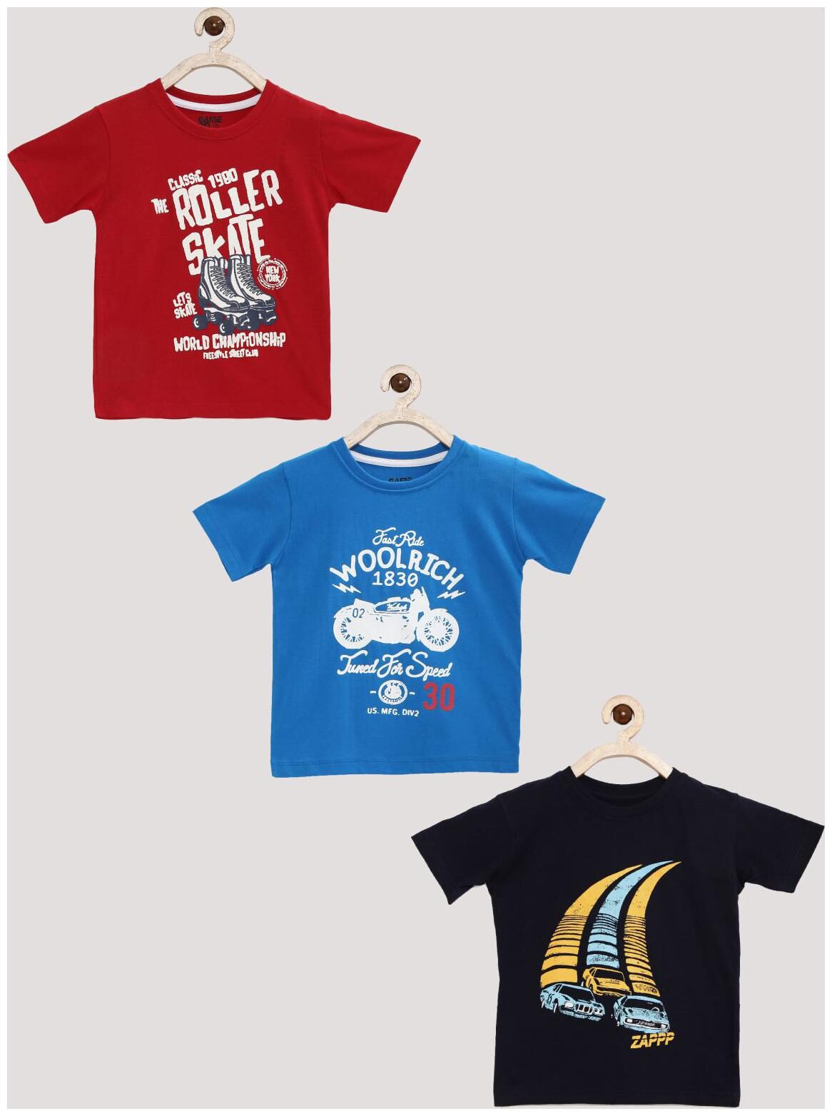 

Joven Boy Cotton Printed T-shirt - Multi