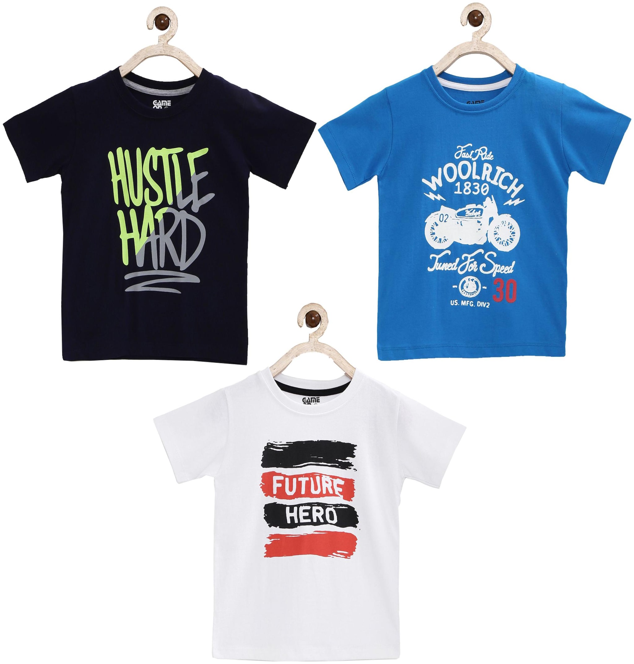 

Joven Boy Cotton Printed T-shirt - Multi