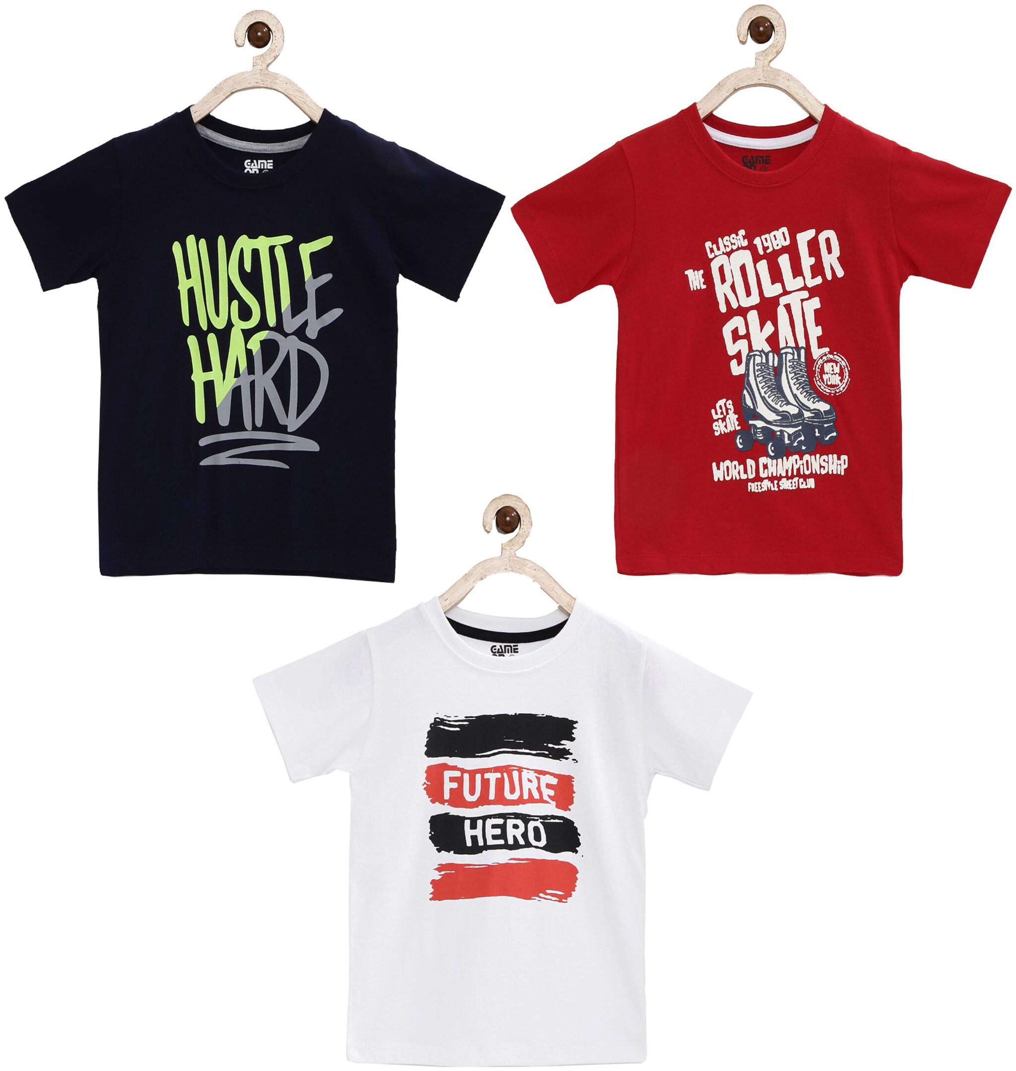 

Joven Boy Cotton Printed T-shirt - Multi