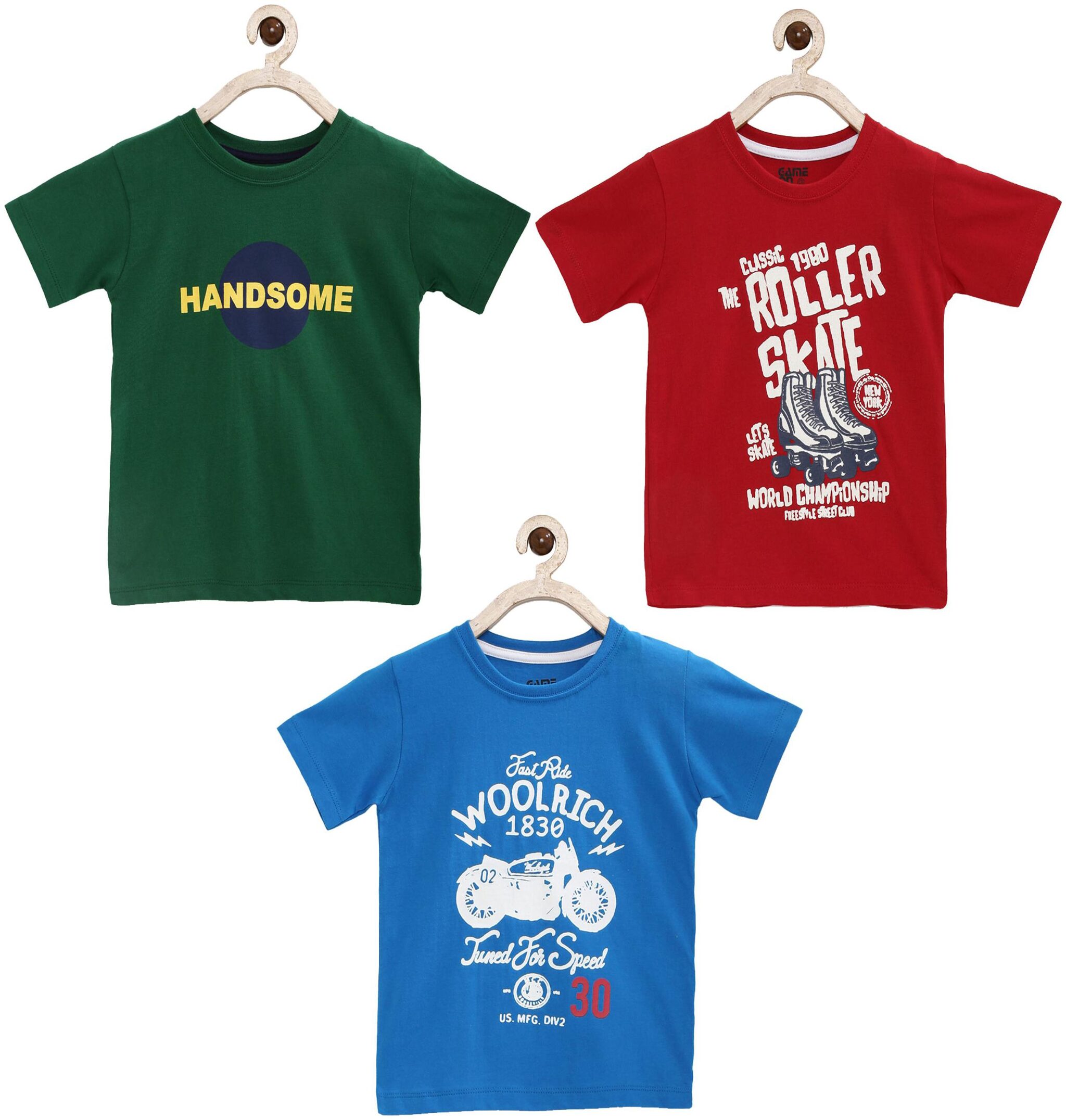 

Joven Boy Cotton Printed T-shirt - Multi