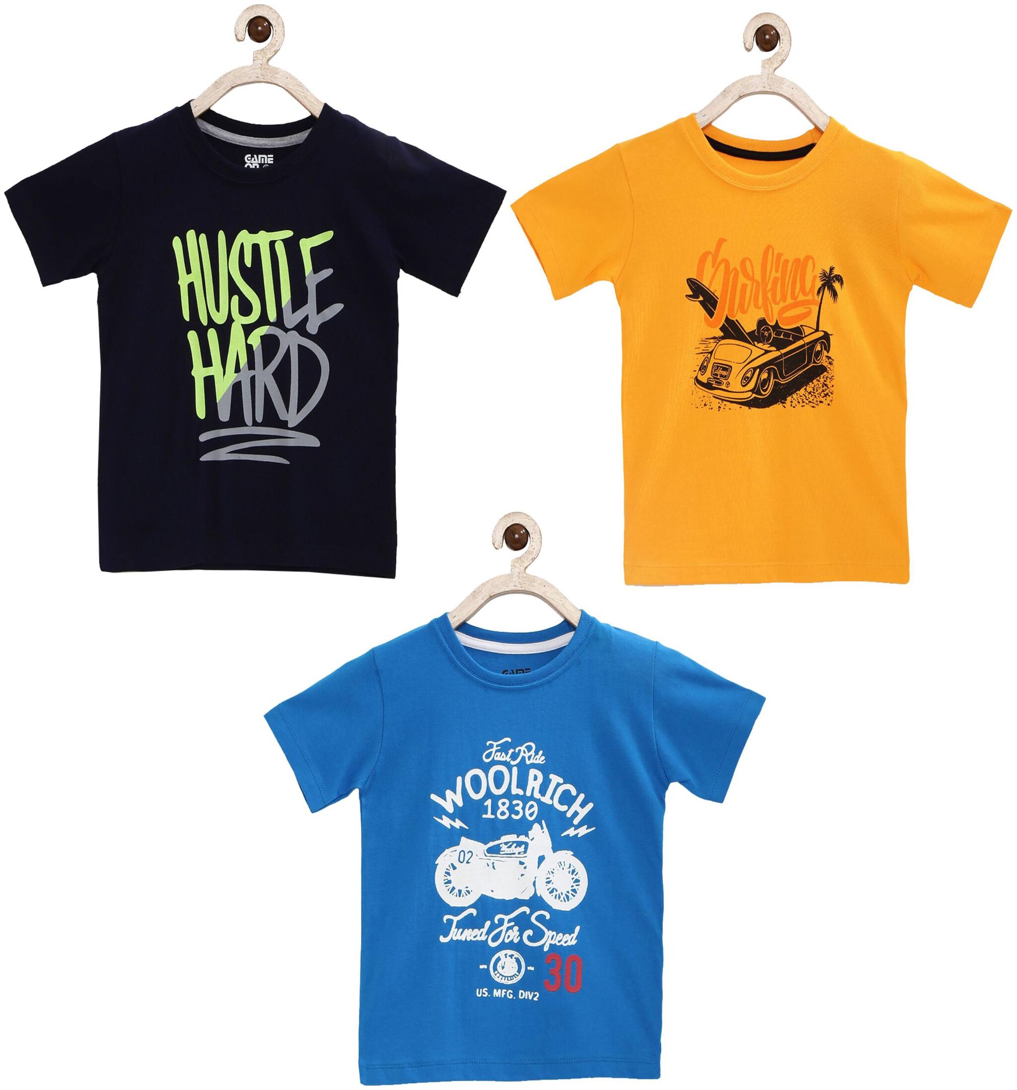 

Joven Boy Cotton Printed T-shirt - Multi