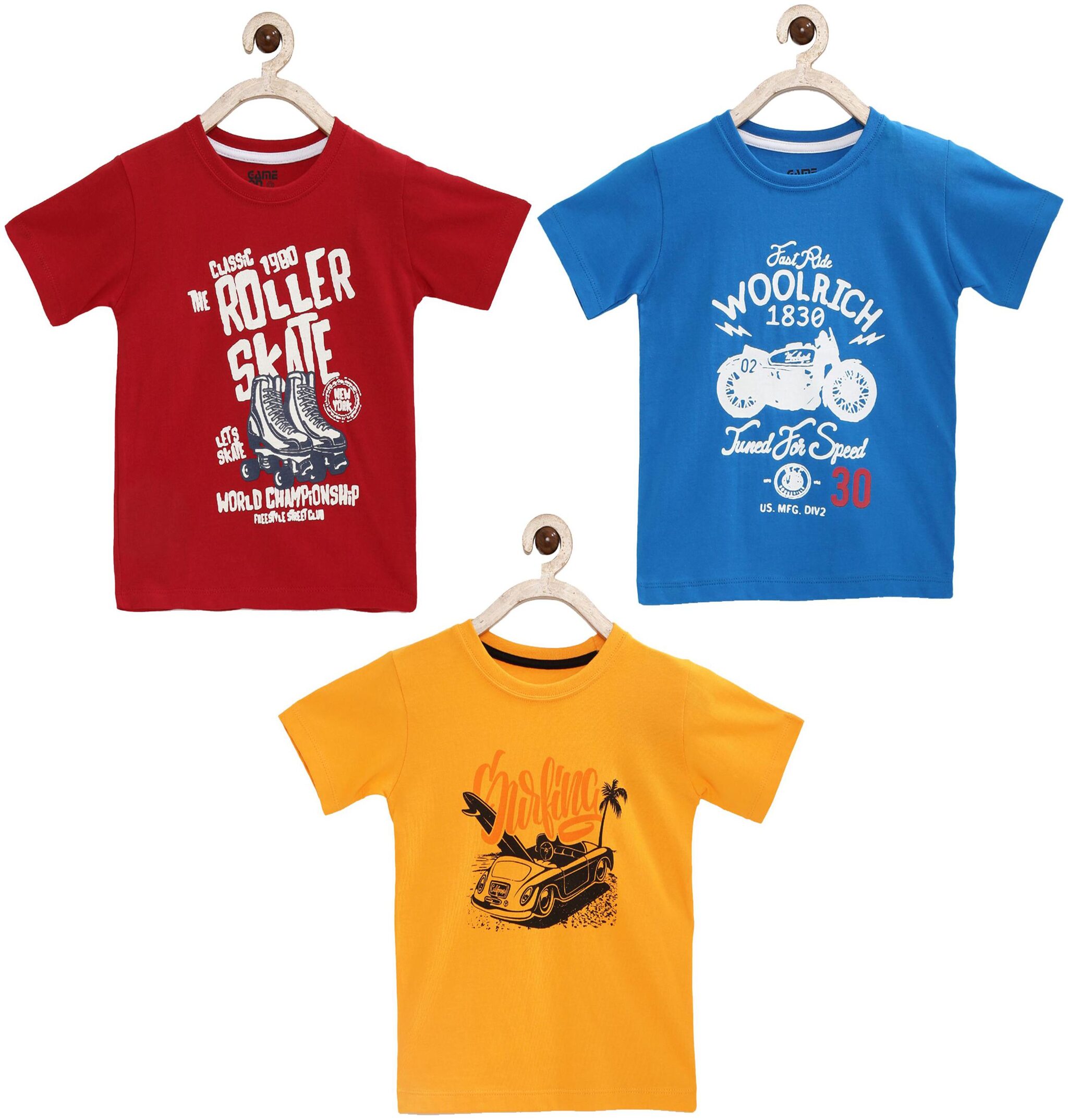 

Joven Boy Cotton Printed T-shirt - Multi