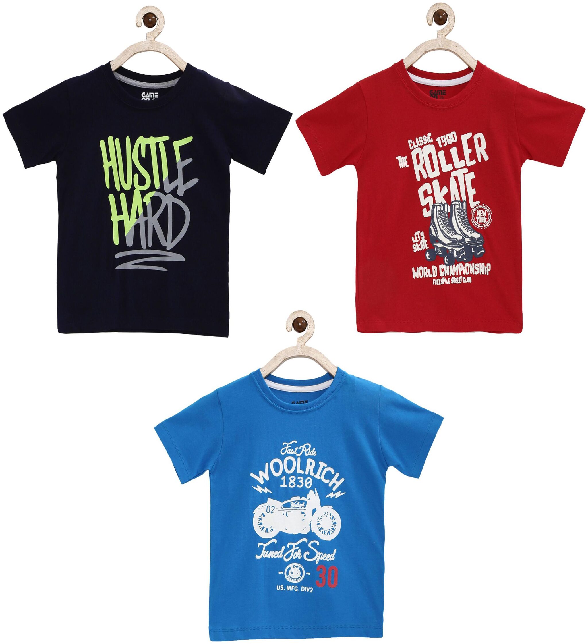 

Joven Boy Cotton Printed T-shirt - Multi