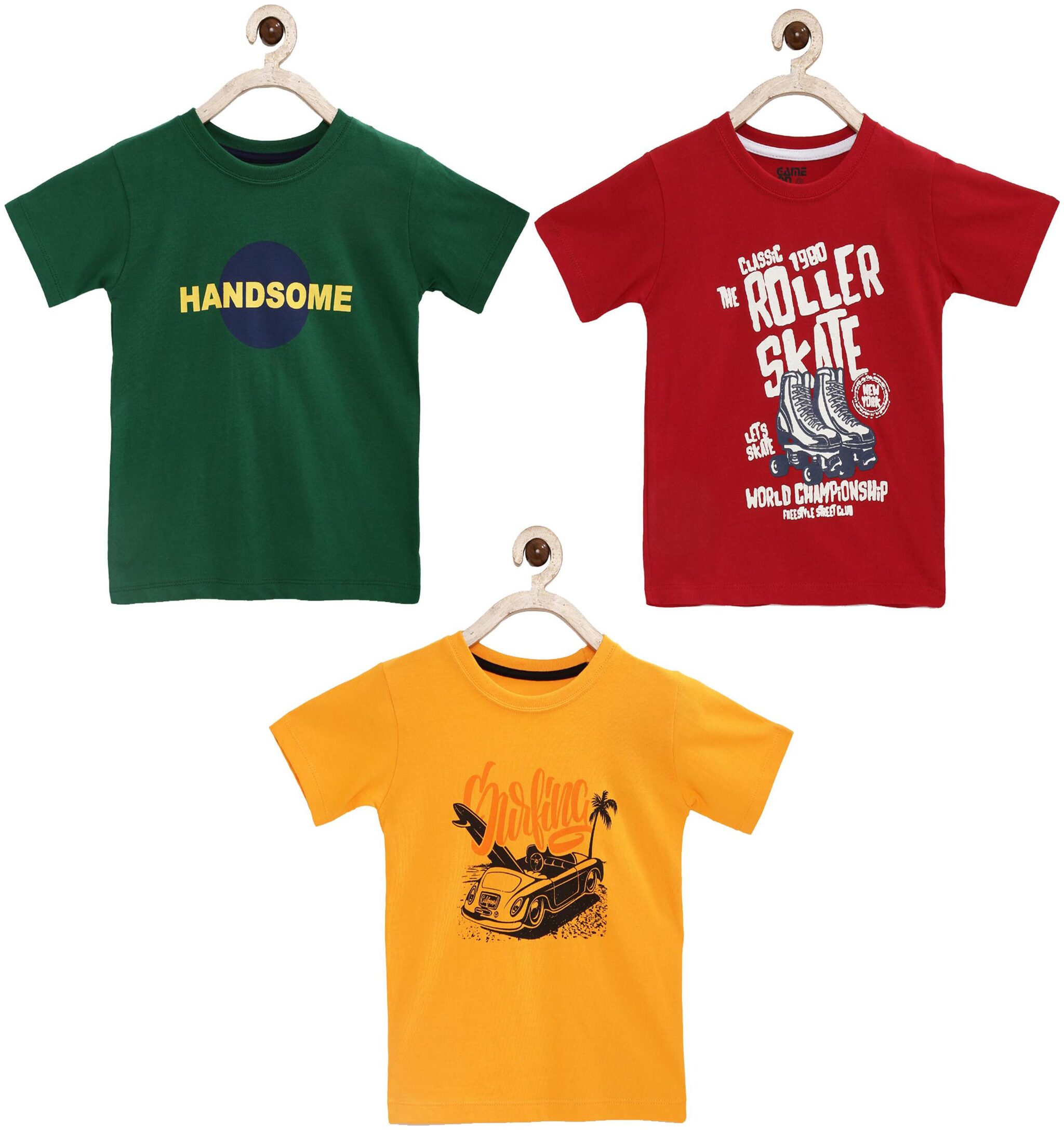 

Joven Boy Cotton Printed T-shirt - Multi