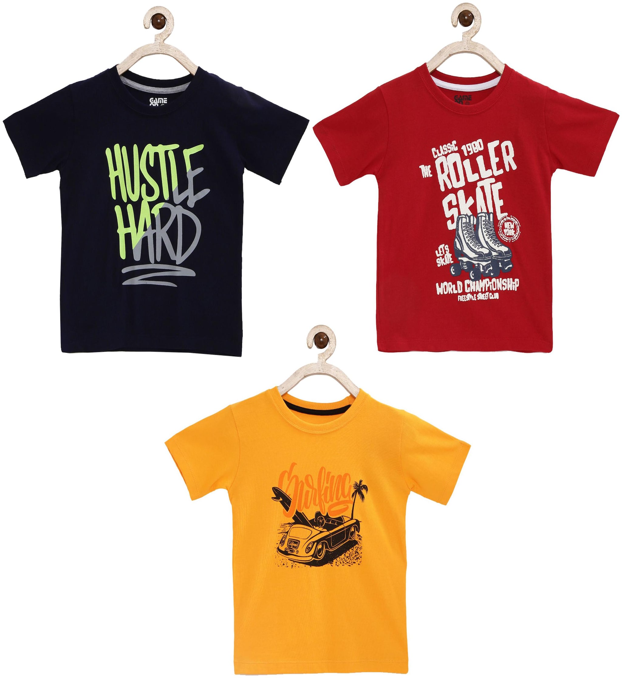 

Joven Boy Cotton Printed T-shirt - Multi