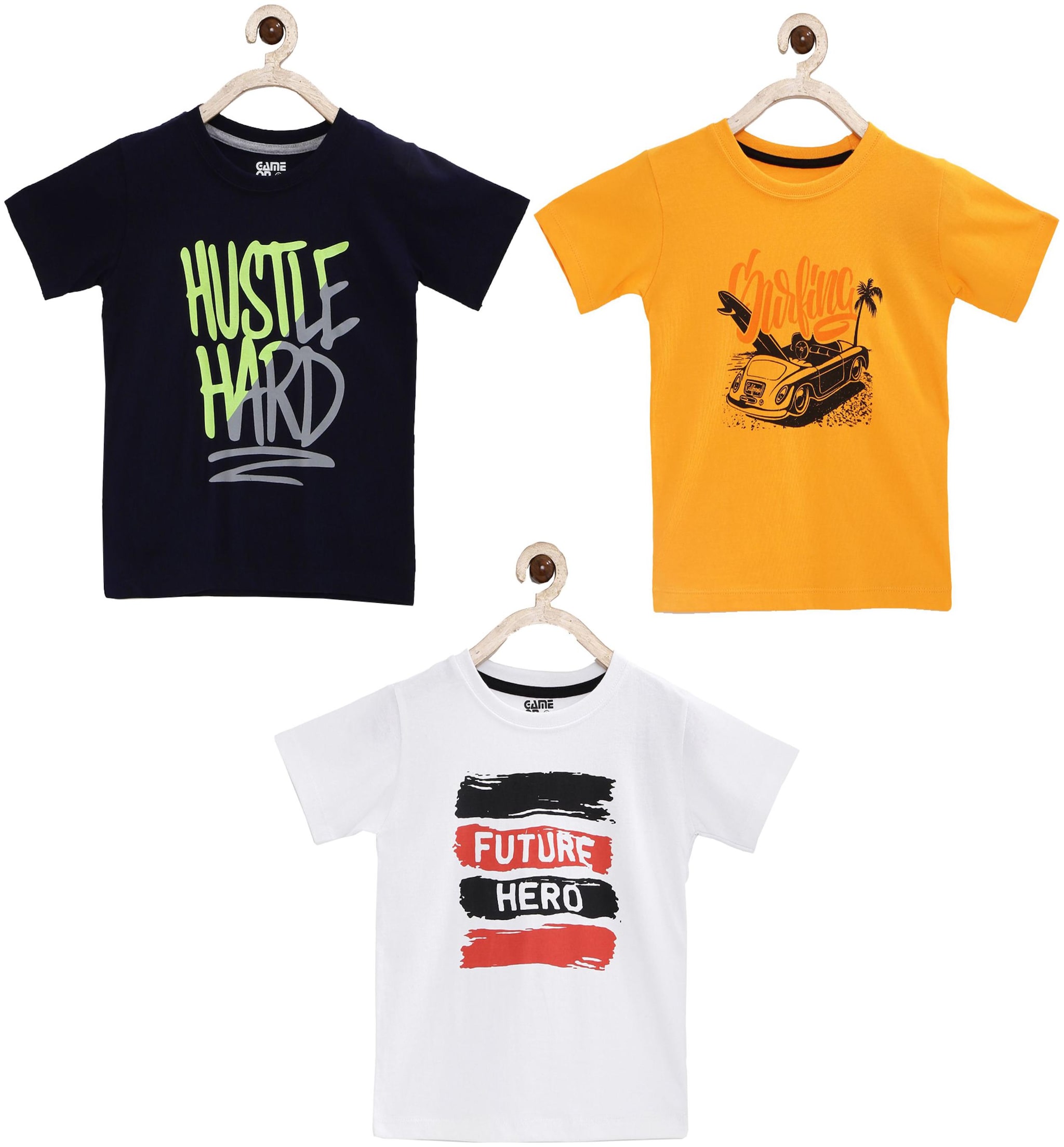 

Joven Boy Cotton Printed T-shirt - Multi