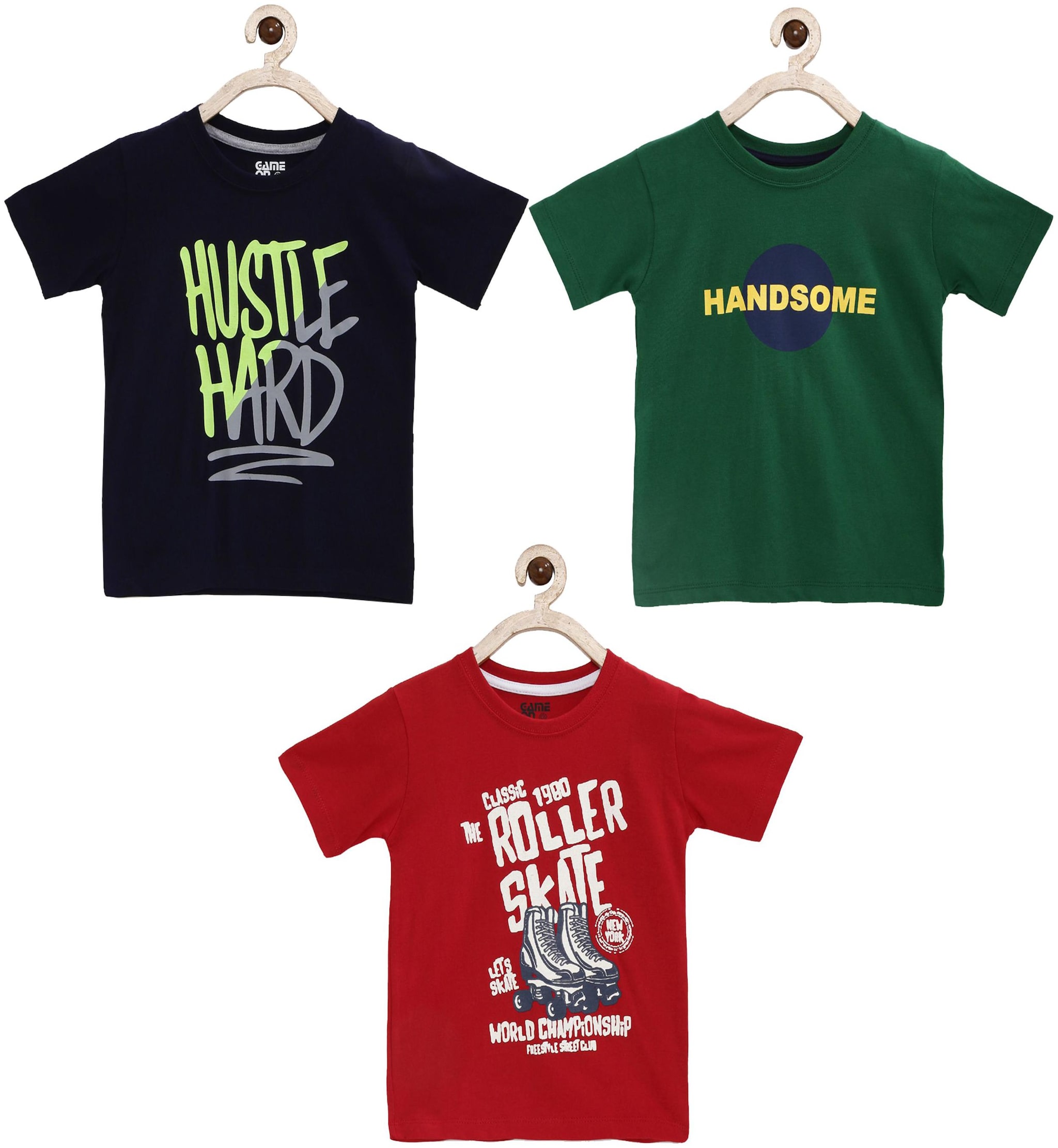 

Joven Boy Cotton Printed T-shirt - Multi