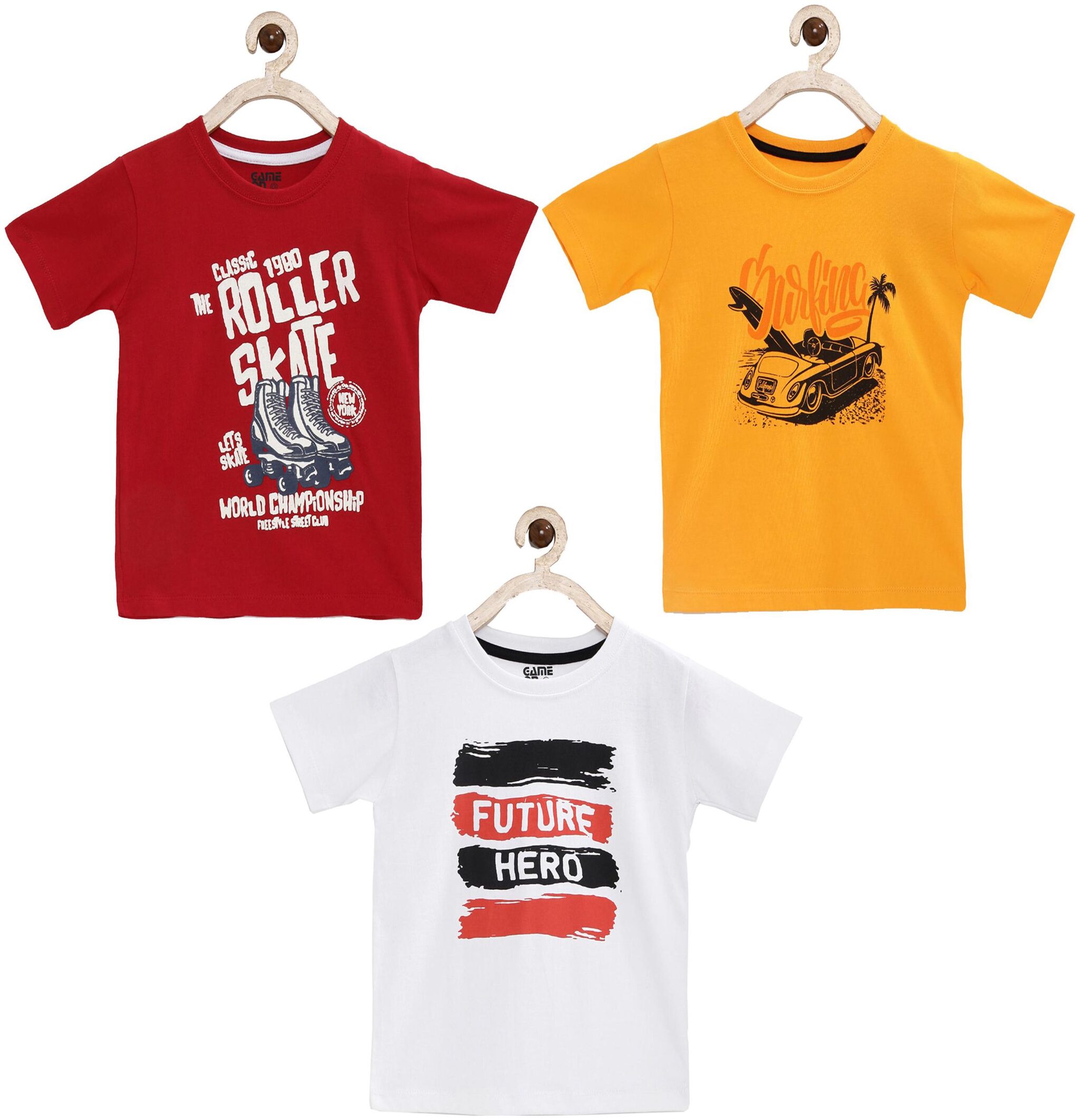 

Joven Boy Cotton Printed T-shirt - Multi