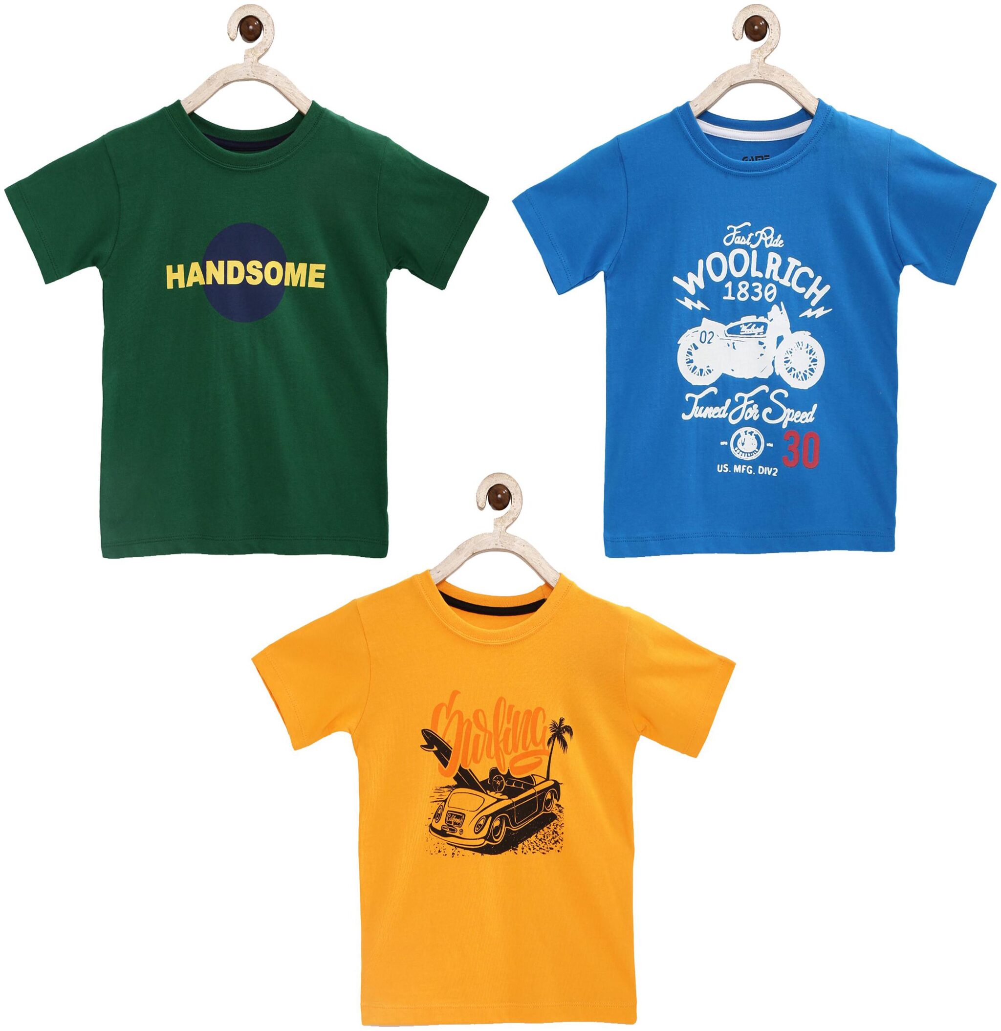 

Joven Boy Cotton Printed T-shirt - Multi