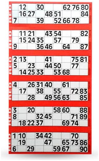buy jumbo tambola tickets with red border online at low