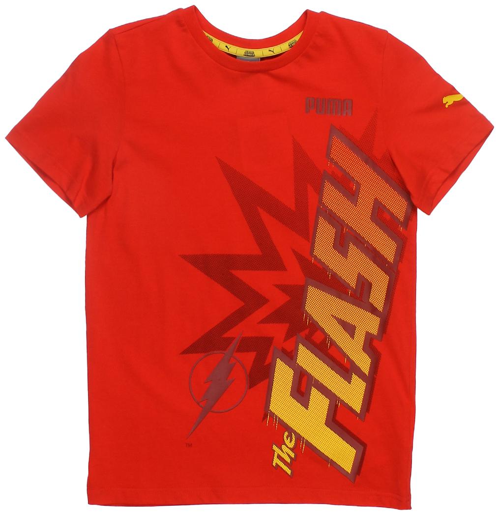 

Puma Boy Cotton Printed T-shirt - Red