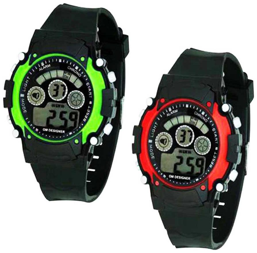 

K U Digital Watch 7LIGHT 66780 Analog-Digital Watch
