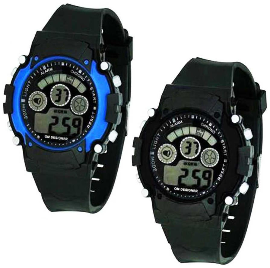 

K UKids seven light digital watch with Date and Day Function CF-08 (Also Best for Brithday Gift and Good for Kids Gift) Digital Watch