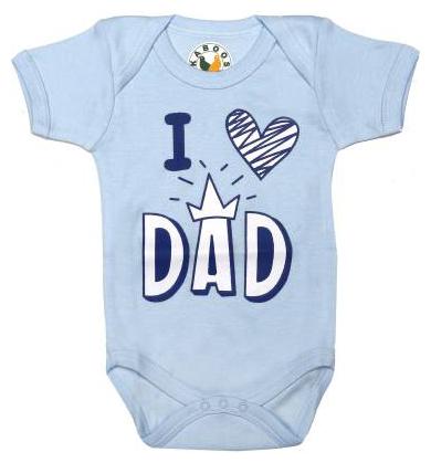 

KABOOS Baby boy Cotton Printed Body suit - Blue