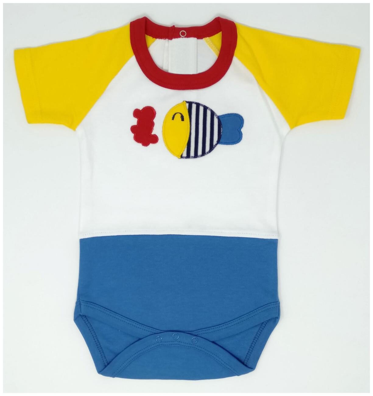 

KABOOS Unisex Cotton Solid Body suit - Multi