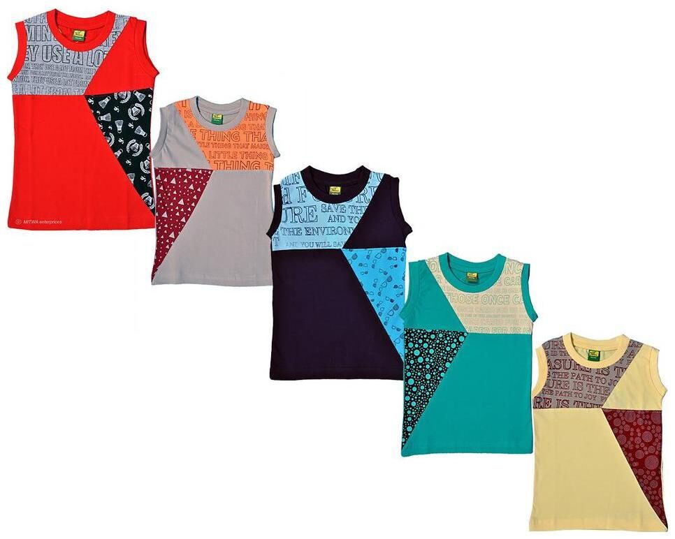 

Kavin Boy Cotton Printed T-shirt - Multi