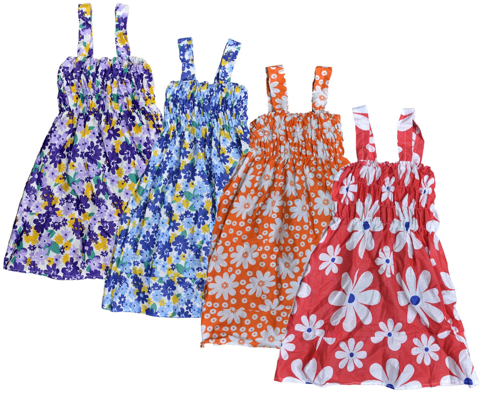 

KAVYA Baby Girls Cotton Printed Frock (Multi)