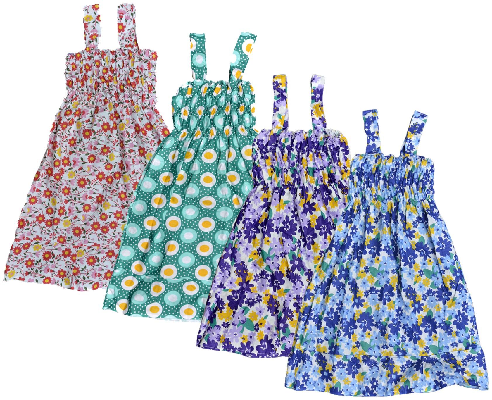 

KAVYA Baby Girls Cotton Printed Frock (Multi)