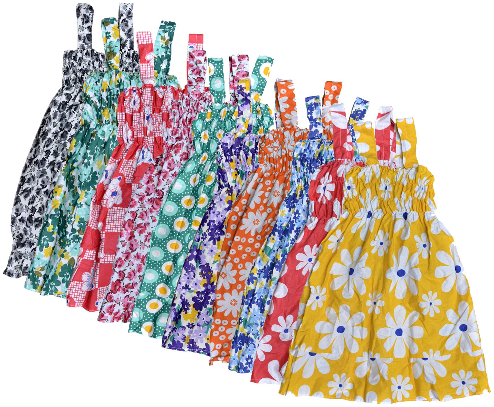 

KAVYA Baby Girls Cotton Printed Frock (Multi)