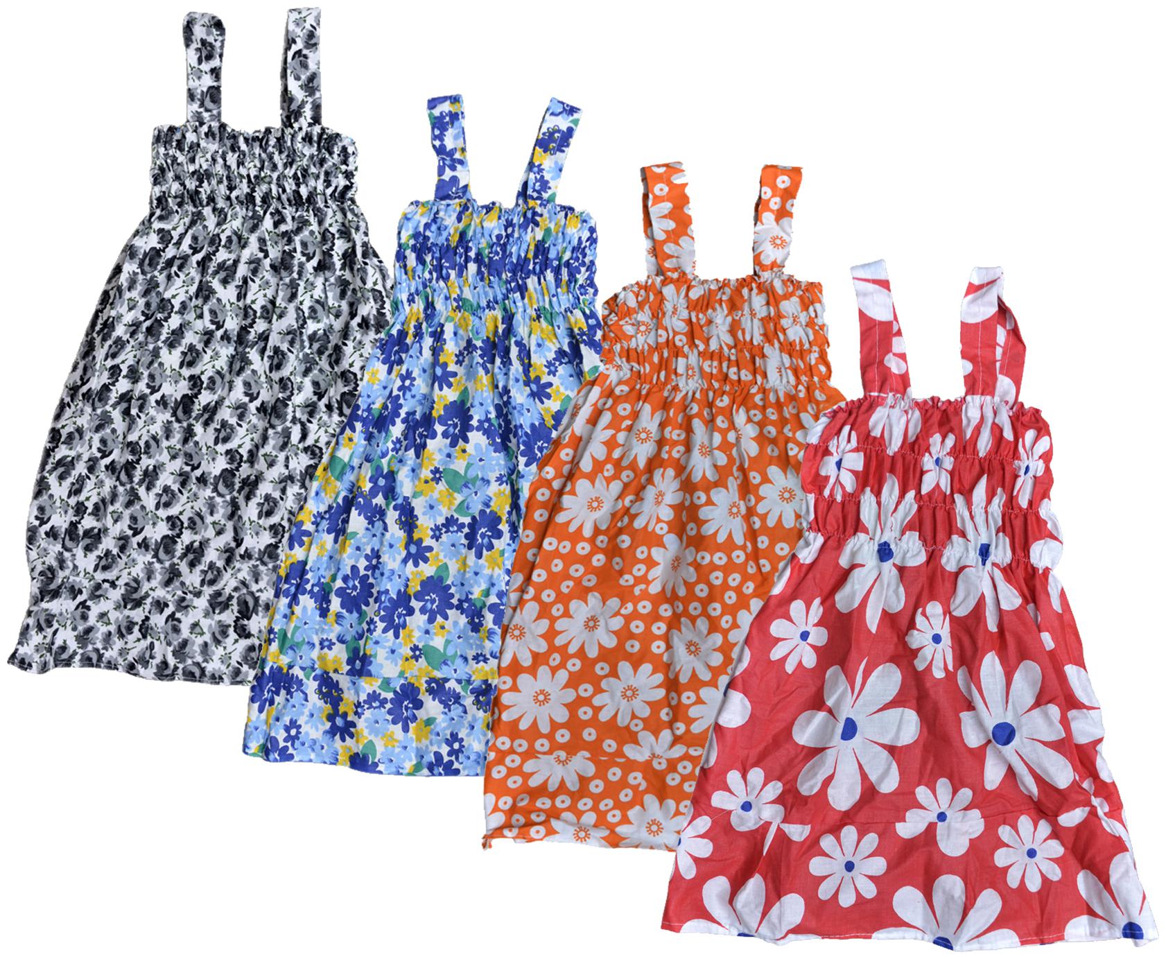 

KAVYA Baby Girls Cotton Printed Frock (Multi)
