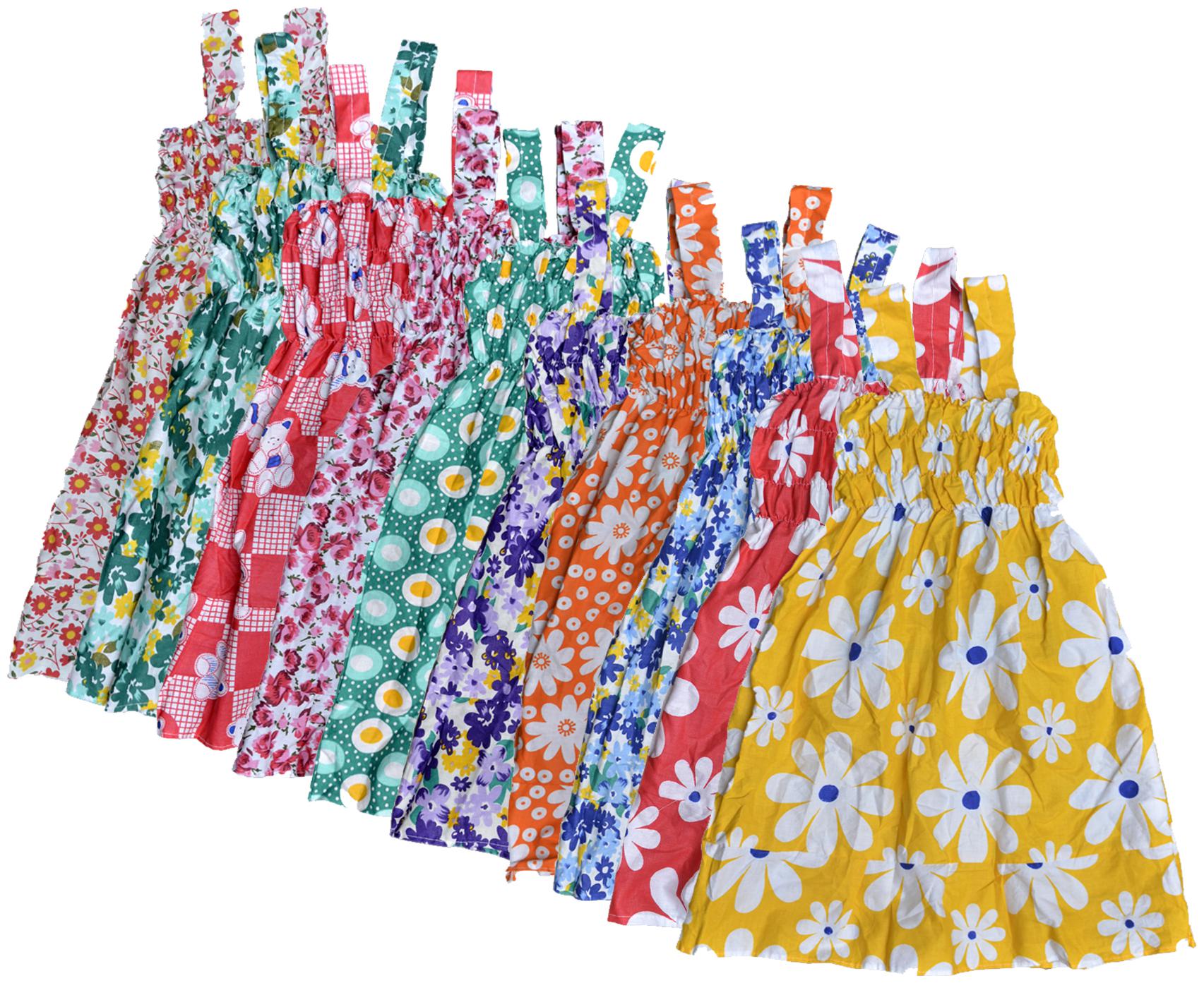 

KAVYA Baby Girls Cotton Printed Frock (Multi)