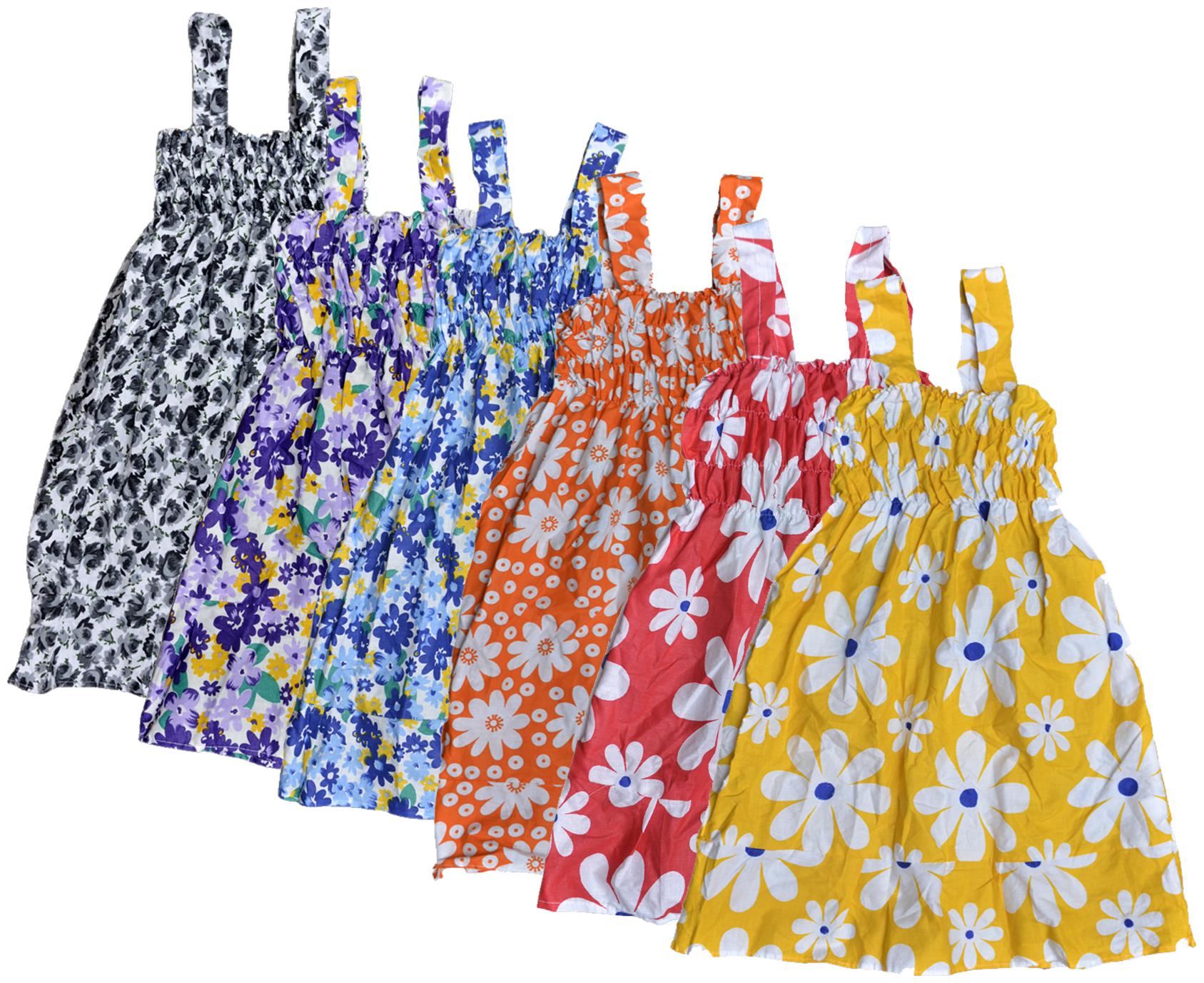 

KAVYA Baby Girls Cotton Printed Frock (Multi)