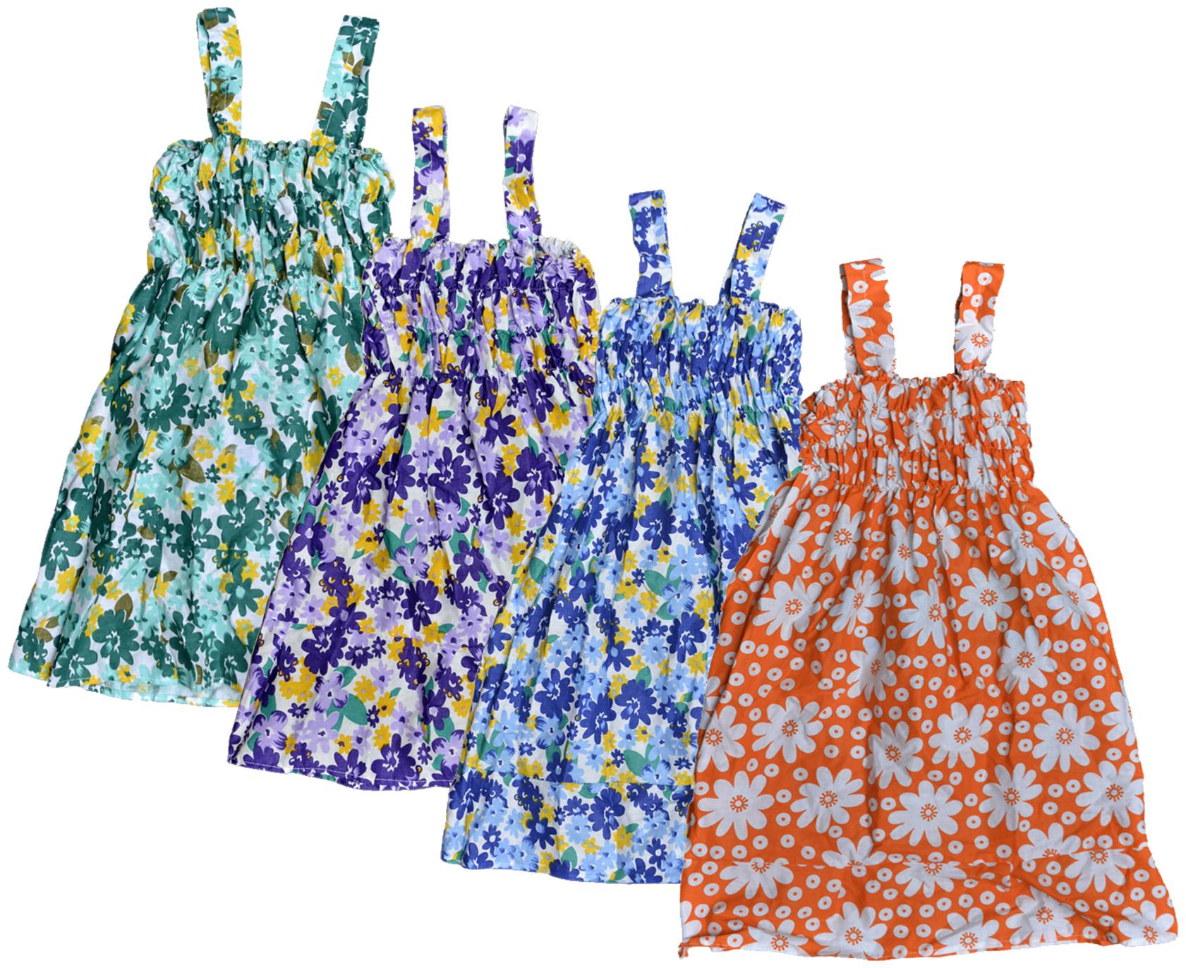 

KAVYA Baby Girls Cotton Printed Frock (Multi)