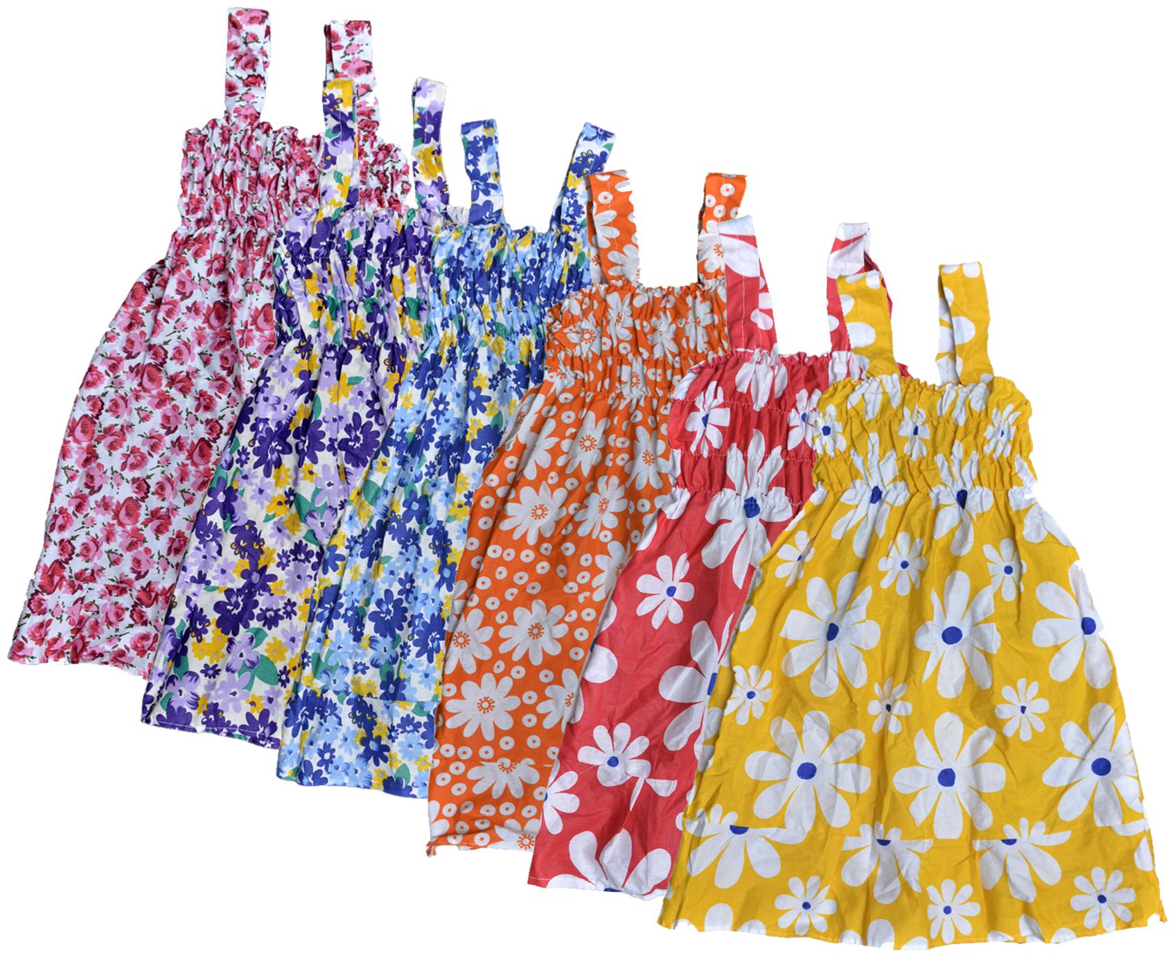 

KAVYA Baby Girls Cotton Printed Frock (Multi)