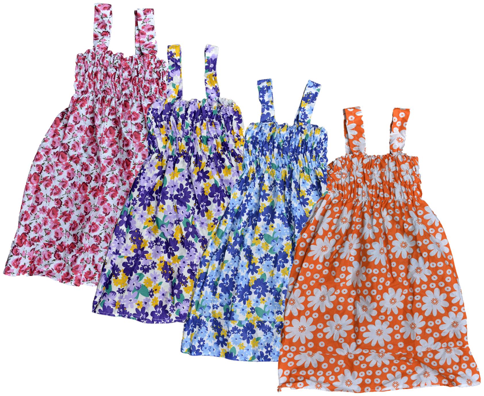 

KAVYA Baby Girls Cotton Printed Frock (Multi)