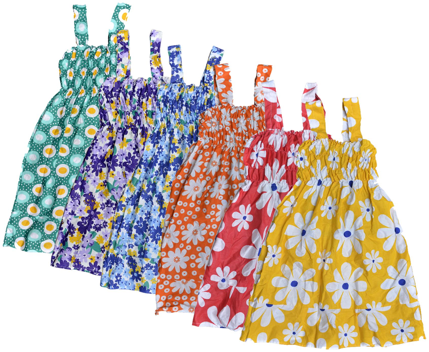 

KAVYA Baby Girls Cotton Printed Frock (Multi)