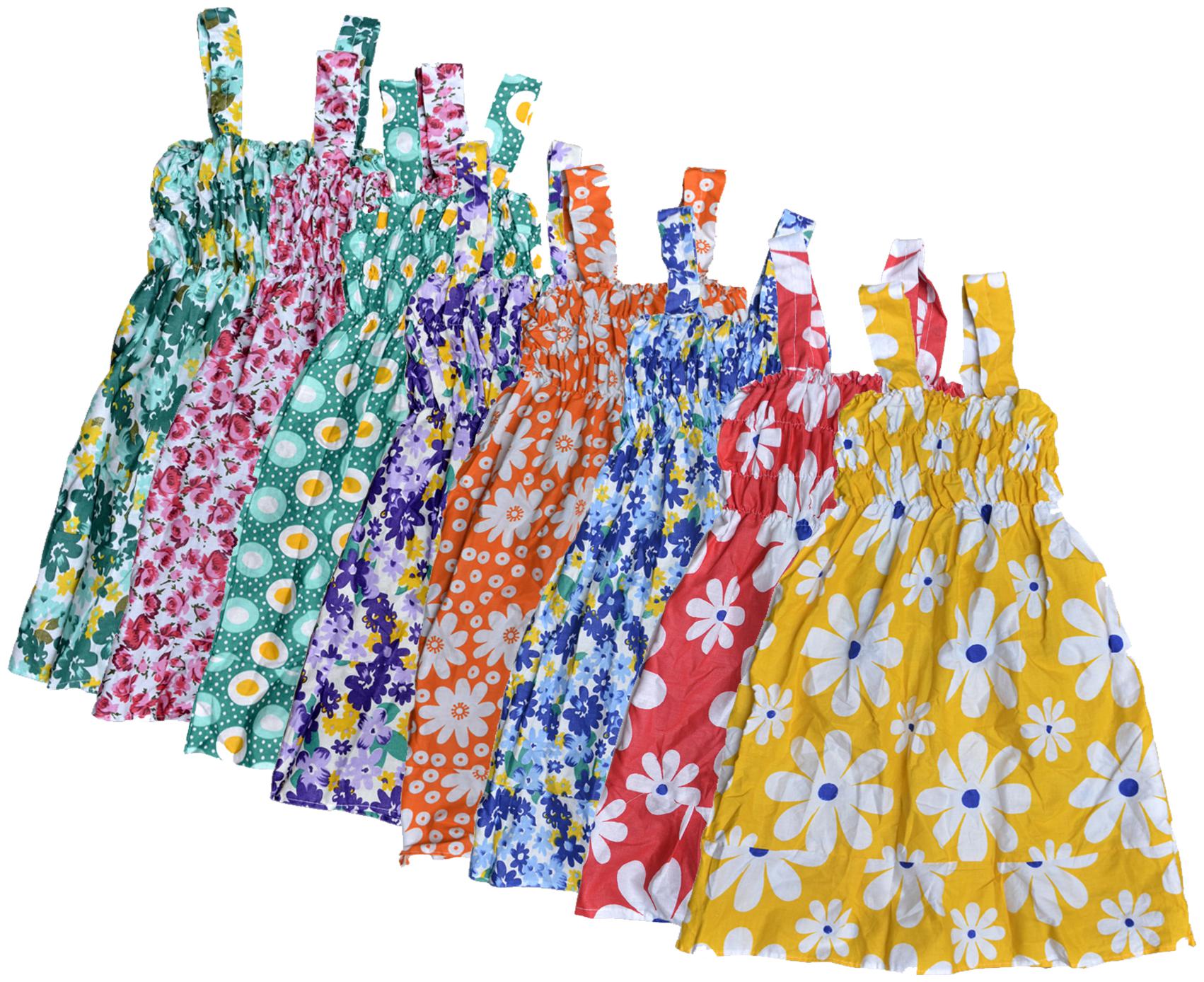 

KAVYA Baby Girls Cotton Printed Frock (Multi)