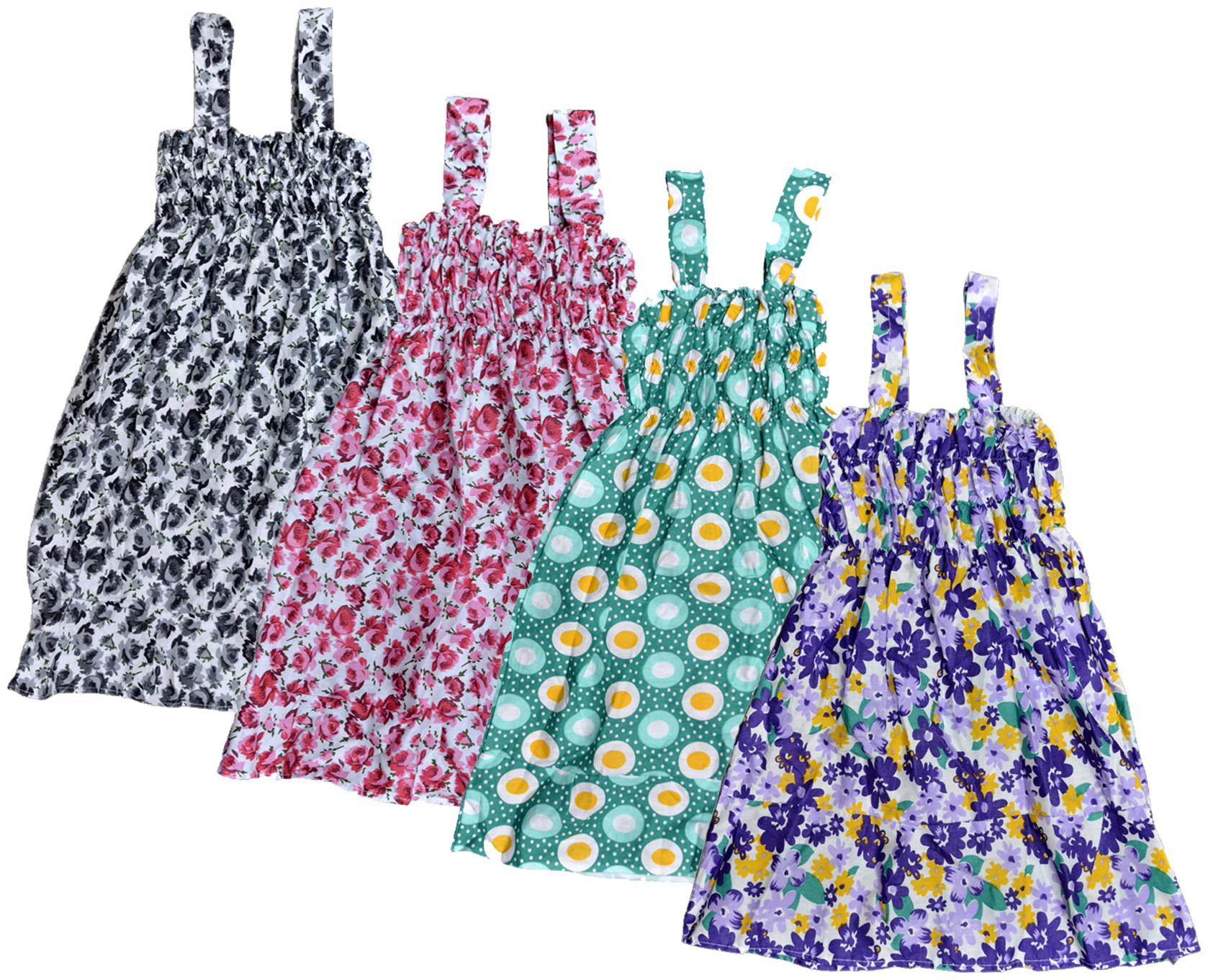 

KAVYA Baby Girls Cotton Printed Frock (Multi)