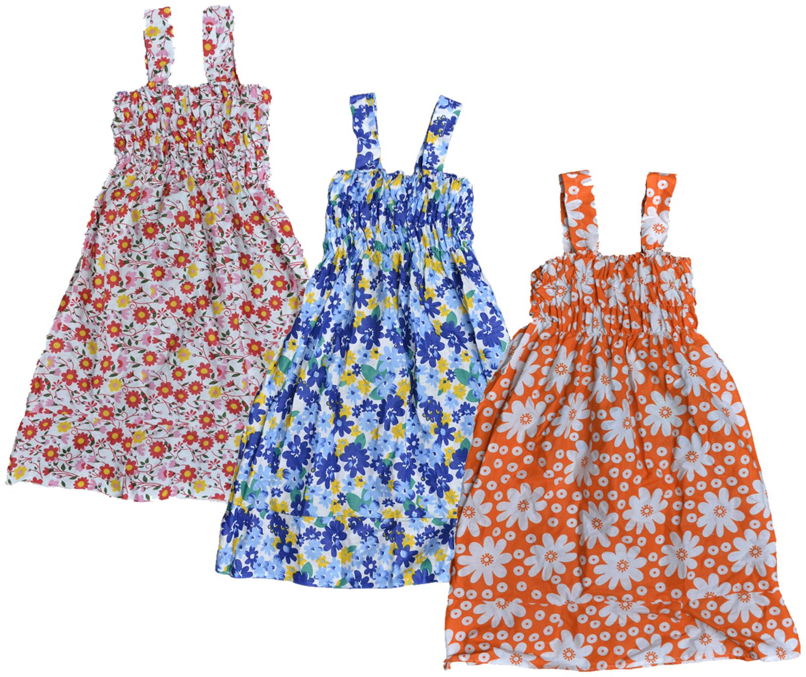 

Kavya Multi Cotton Sleeveless Knee Length Princess Frock ( Pack of 3 )